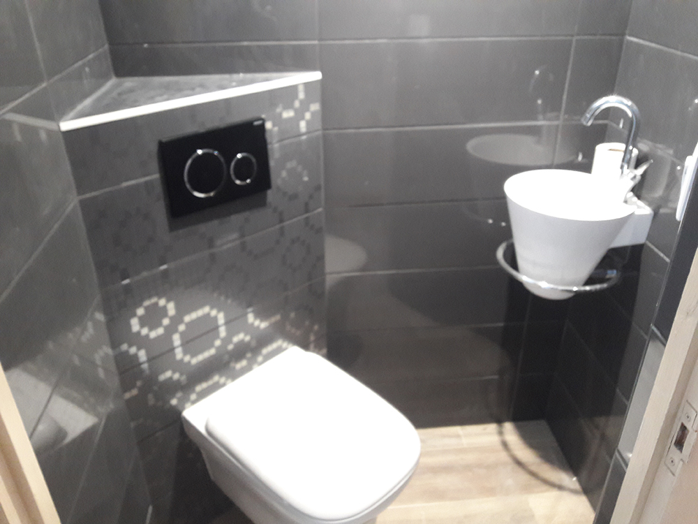 Rénovation et réalisation de salle de bains à Quimper - Finistère